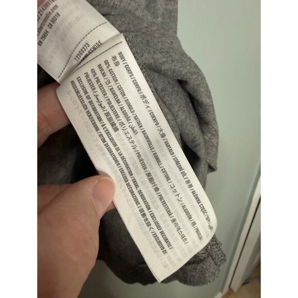 Abercrombie & Fitch grey logo graphic t-shirt - Picture 3 of 5